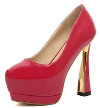 Bride Essential Red Patent Leather High Heel Shoes_50